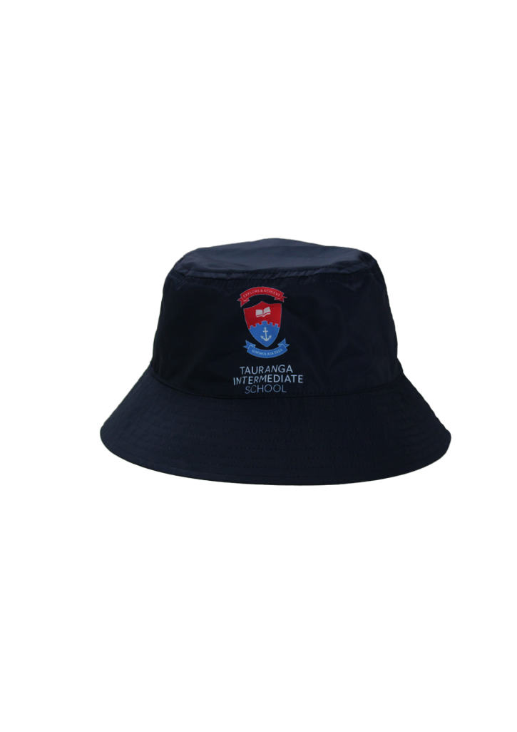 Tauranga Intermediate Bucket Hat - House colours